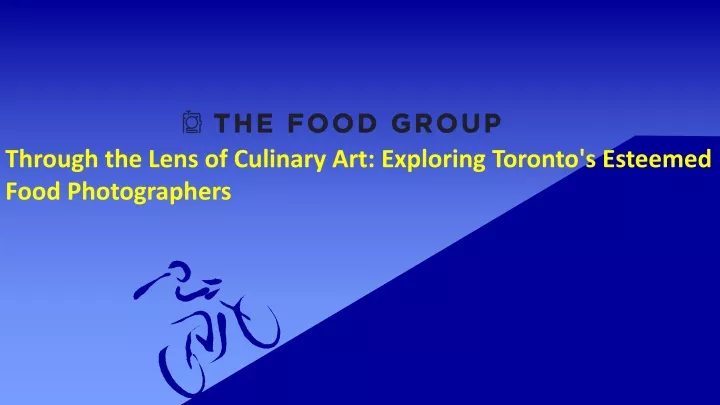 through the lens of culinary art exploring