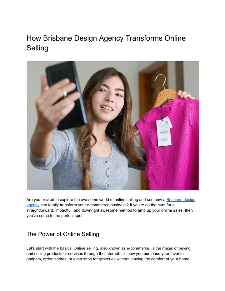 how brisbane design agency transforms online
