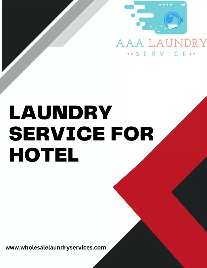 laundry service for hotel