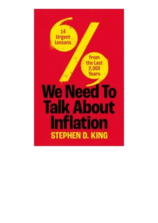 Download We Need To Talk About Inflation 14 Urgent Lessons From The Last 2000 Ye