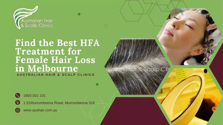 find the best hfa treatment for female hair loss