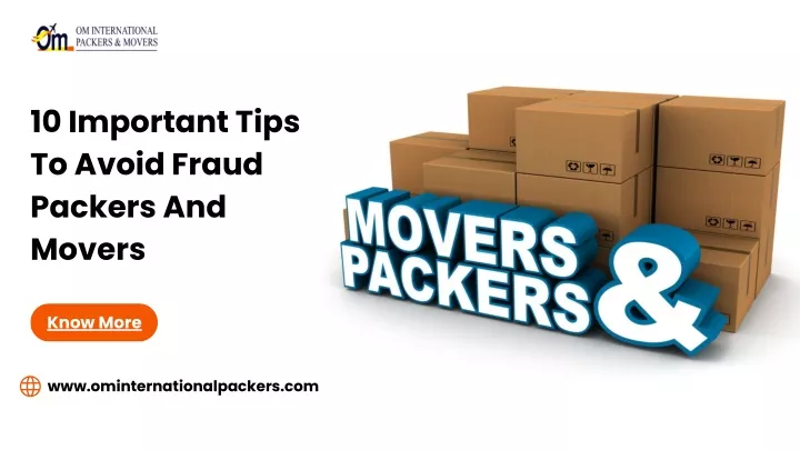 10 important tips to avoid fraud packers