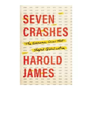 Ebook download Seven Crashes The Economic Crises That Shaped Globalization full