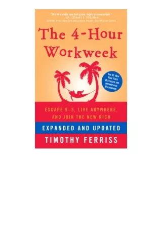 Download The 4Hour Workweek Escape 95 Live Anywhere And Join The New Rich unlimi