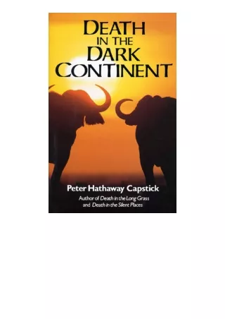 PDF read online Death In The Dark Continent unlimited