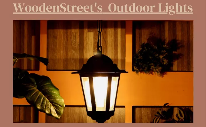 woodenstreet s outdoor lights