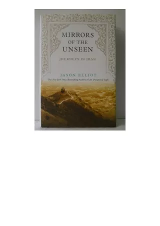 Kindle online PDF Mirrors Of The Unseen Journeys In Iran for ipad