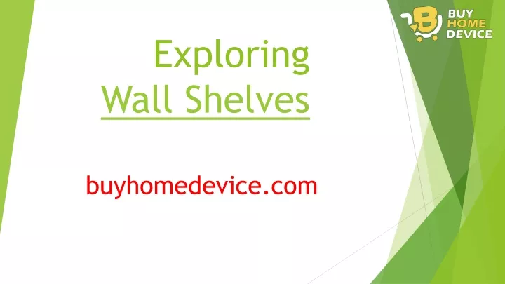 exploring wall shelves