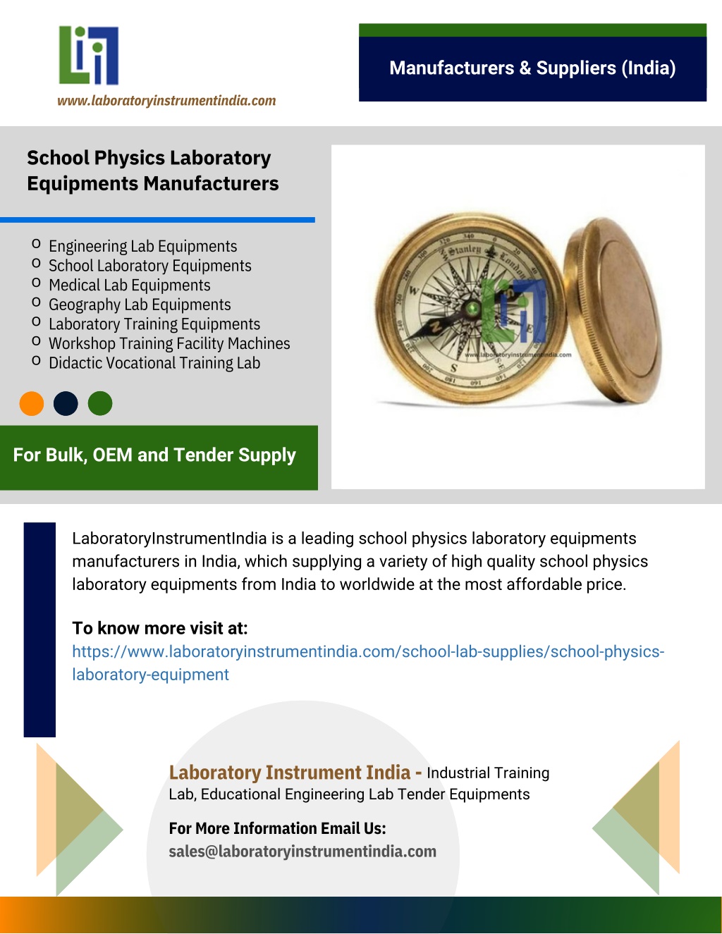 Wholesale laboratory equipments and instruments For Various