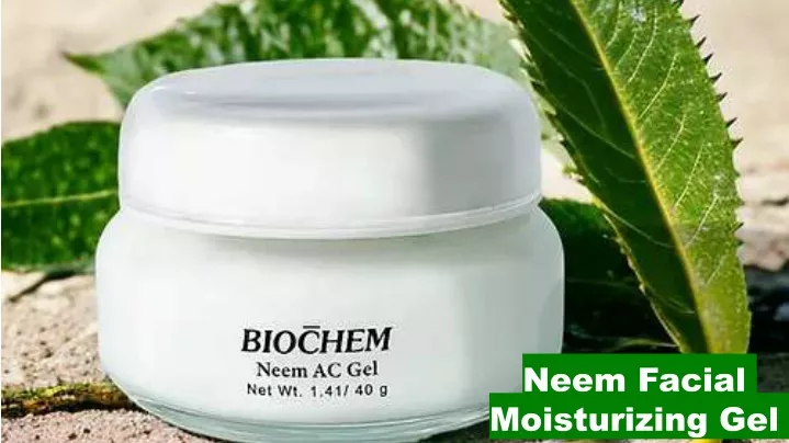 neem facial moisturizing gel