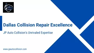 Dallas Collision Repair Excellence In Texas