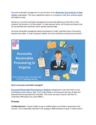 accounts receivable management is a key function