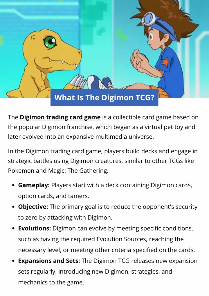 what is the digimon tcg