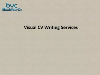 Visual CV Writing Services (1)