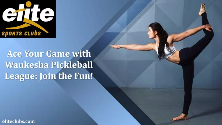 ace your game with waukesha pickleball league