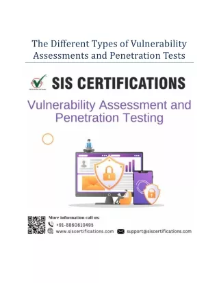 the different types of vulnerability assessments
