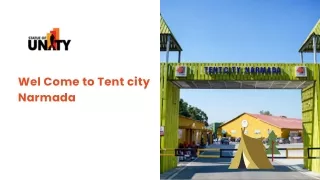 Tent city narmada