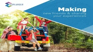 Social Media App For Travelers |Explurger|