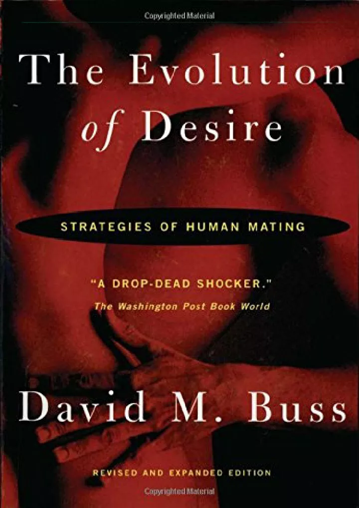 PPT - [PDF] DOWNLOAD FREE The Evolution Of Desire: Strategies of Human ...