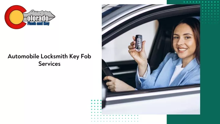 automobile locksmith key fob services