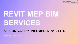 REVIT MEP BIM SERVICES