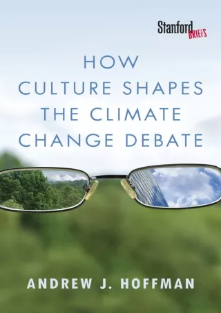 Download Book [PDF] How Culture Shapes the Climate Change Debate