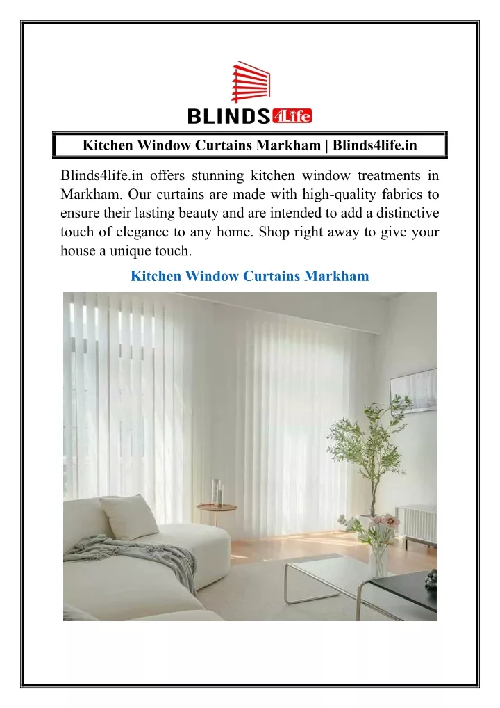 kitchen window curtains markham blinds4life in