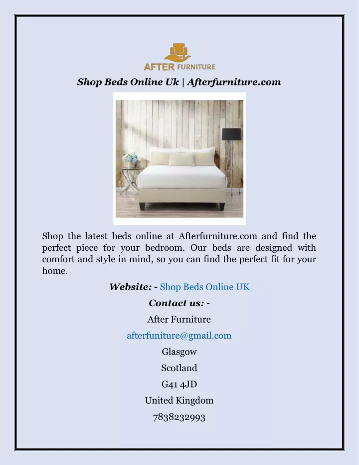 shop beds online uk afterfurniture com