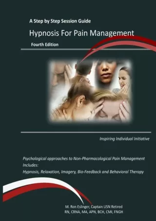PDF_ Hypnosis for Pain Management: A Step by Step Session Guide