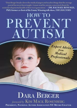 DOWNLOAD/PDF How to Prevent Autism: Expert Advice from Medical Professionals