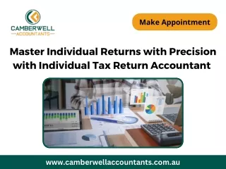 Master Individual Returns with Precision with Individual Tax Return Accountant