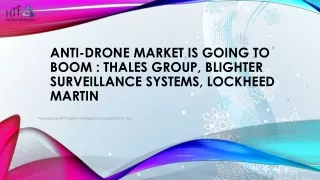 anti drone market is going to boom thales group