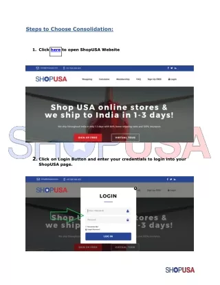 Shop from USA Online Stores and Ship to India with ShopUSA