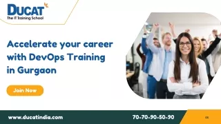 Pdf of Accelerate your career with DevOps training in Gurgaon