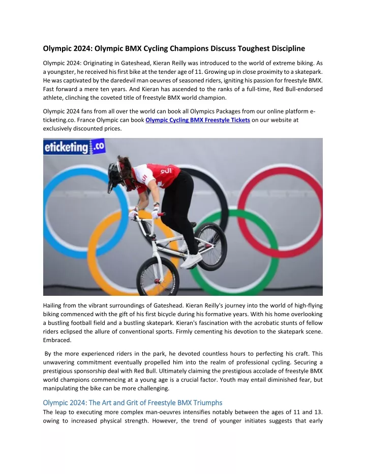 olympic 2024 olympic bmx cycling champions