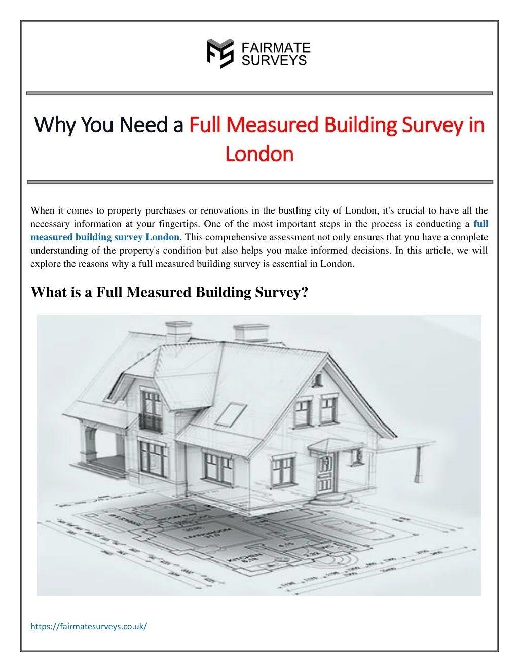 PPT - Why You Need a Full Measured Building Survey in London PowerPoint ...
