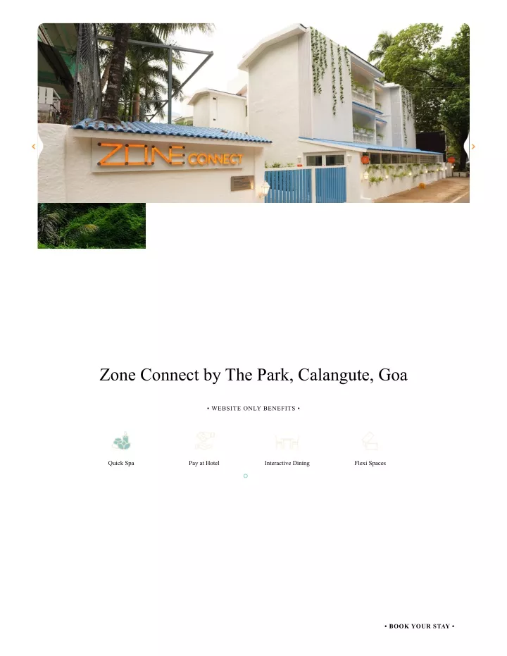 zone connect by the park calangute goa