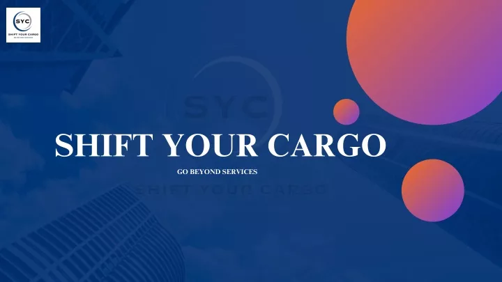 shift your cargo