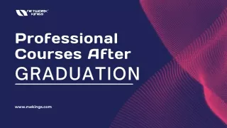 professional courses after graduation