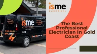 The Best Professional Electrician In Gold Coast