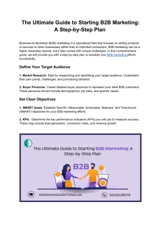 The Ultimate Guide to Starting B2B Marketing_ A Step-by-Step Plan