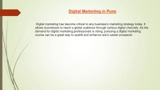 digital marketing in pune