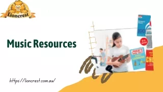 Explore Your Musical Potential with Lioncrest's Music Resources