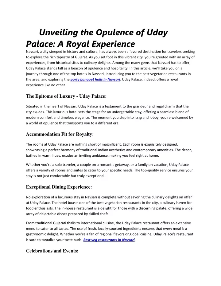 unveiling the opulence of uday palace a royal