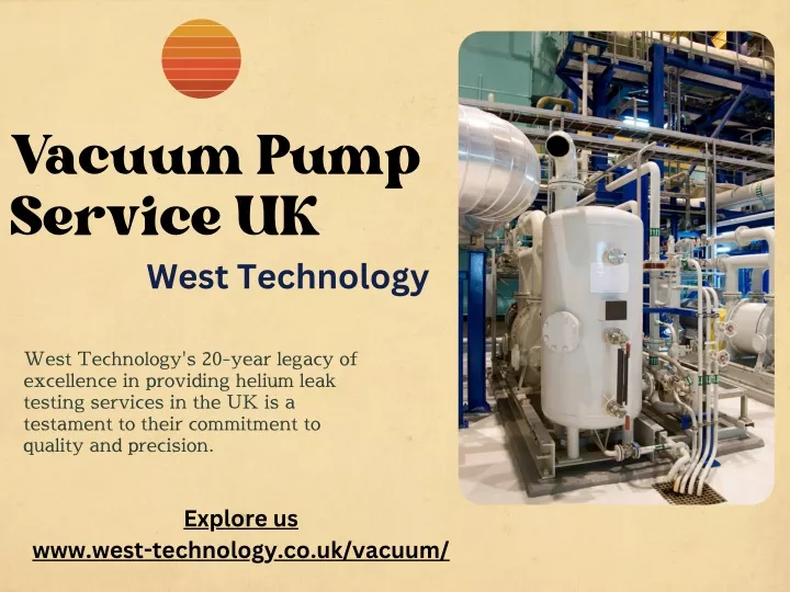 vacuum pump service uk west technology