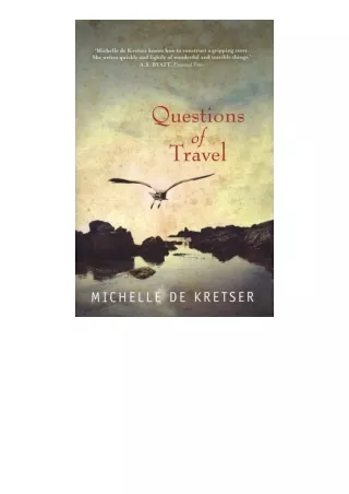 Download PDF Questions Of Travel A Novel for ipad