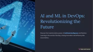 AI and ML in DevOps Revolutionizing the Future