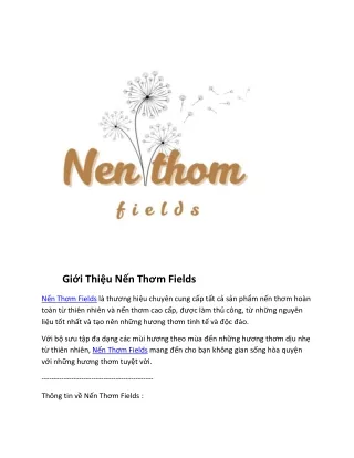 gi i thi u n n th m fields