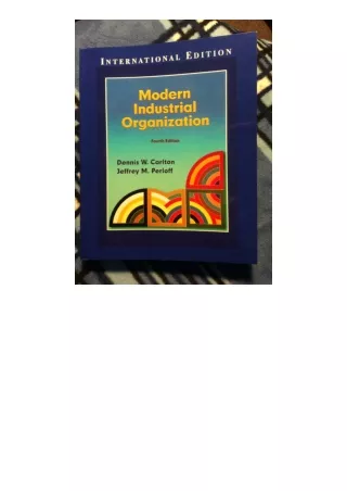 Ebook download Modern Industrial Organization for ipad