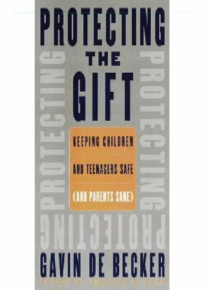 protecting the gift keeping children